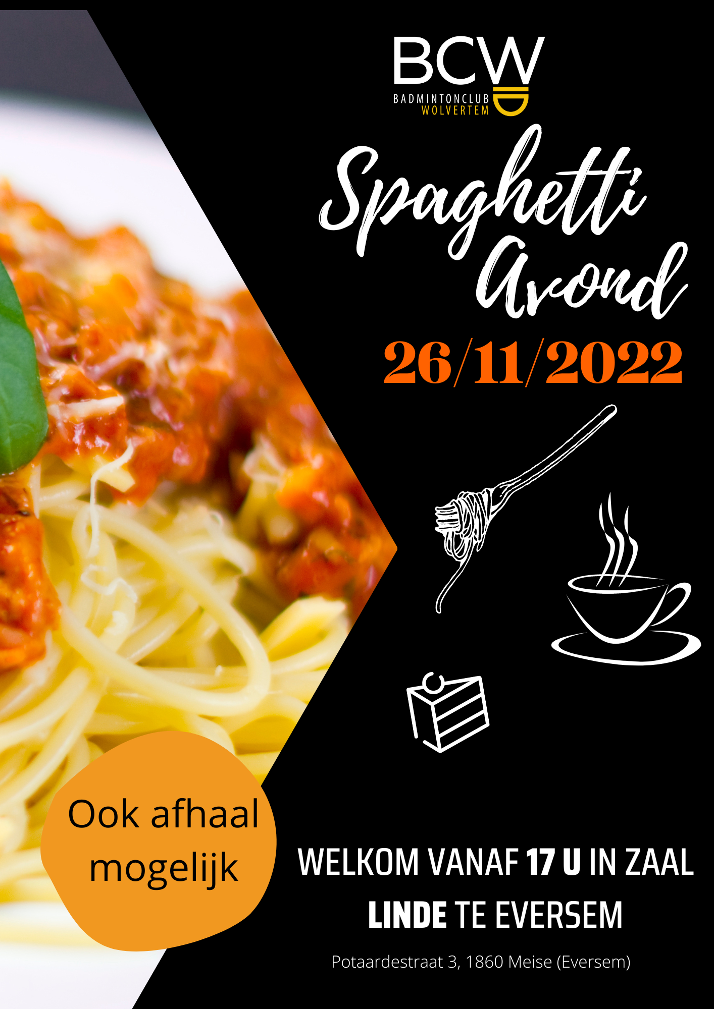 18de Spaghetti Avond